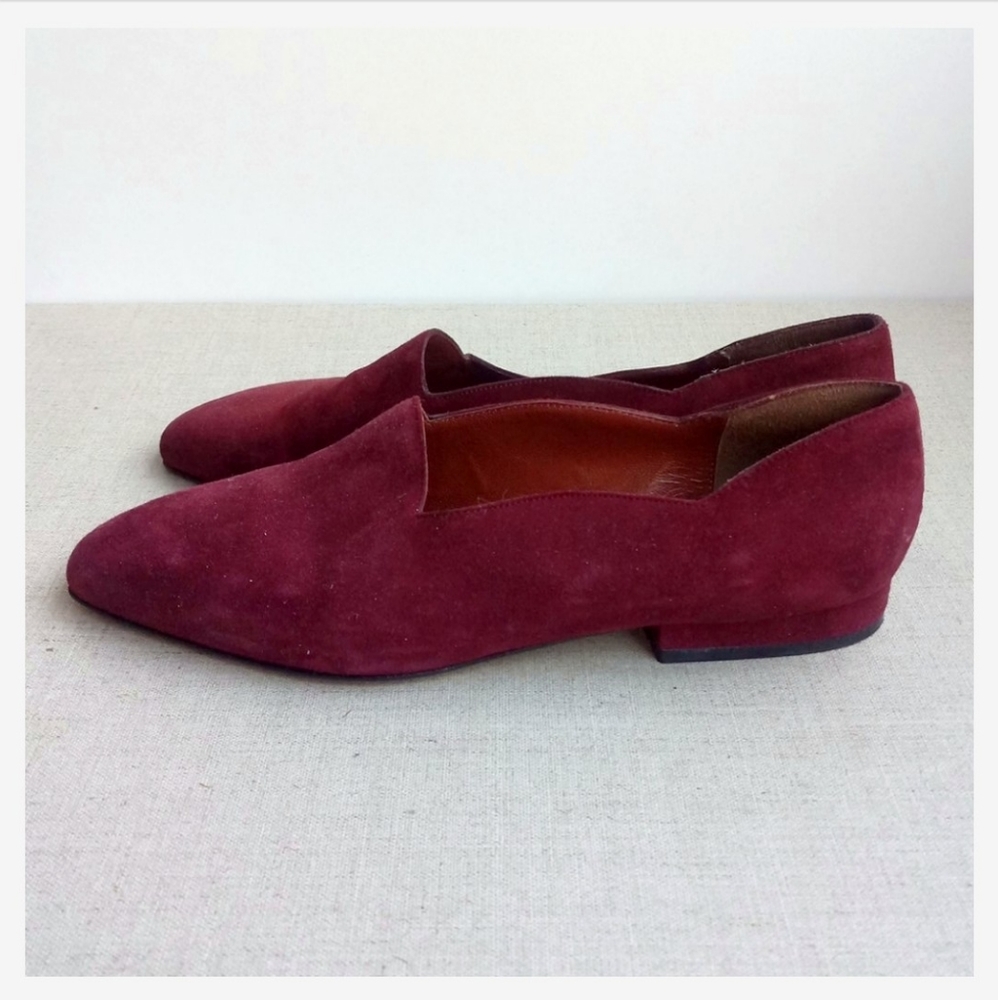 MaxMara Women EU 36 Suede Slip-On Shoes